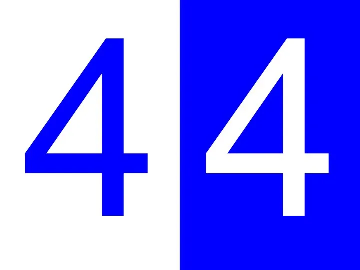 4 4