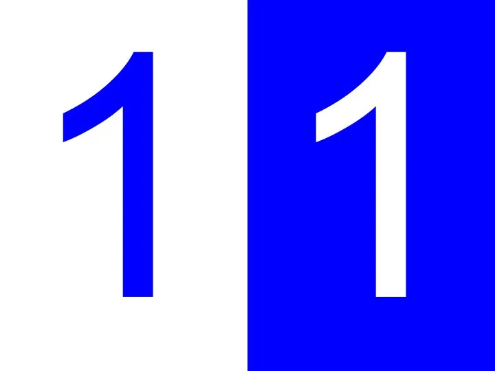 1 1