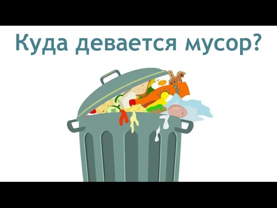 Куда девается мусор?