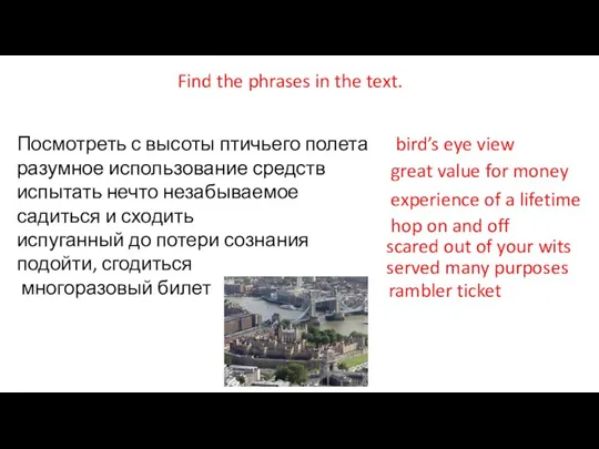 Посмотреть с высоты птичьего полета разумное использование средств испытать нечто незабываемое садиться