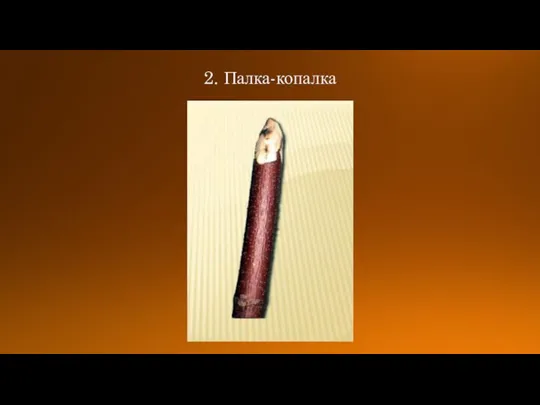 2. Палка-копалка