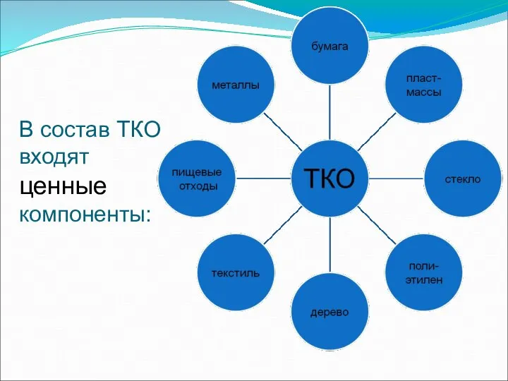 В состав ТКО входят ценные компоненты: