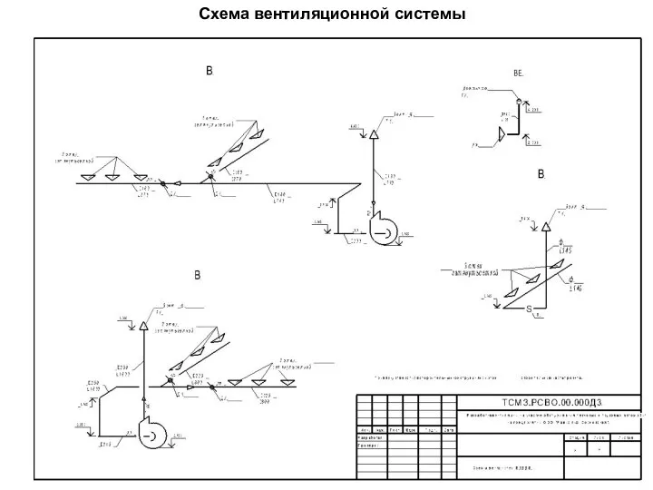 Схема вентиляционной системы