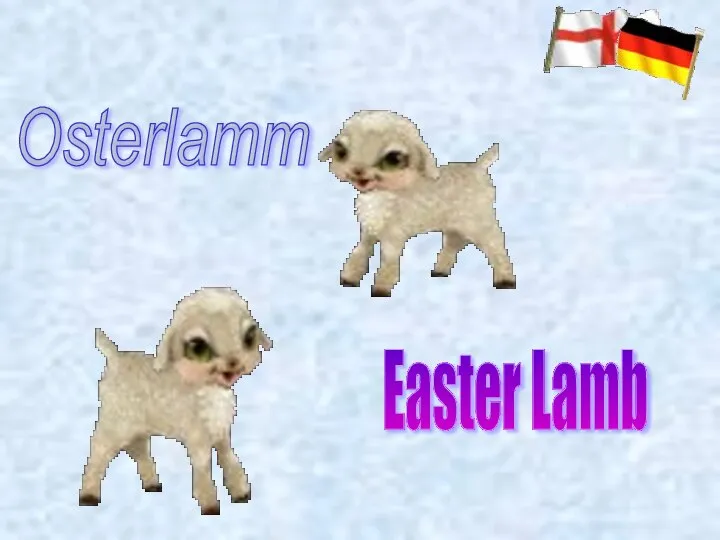 Osterlamm Easter Lamb