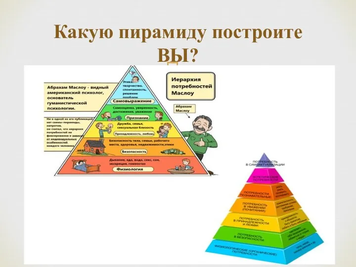 Какую пирамиду построите ВЫ?