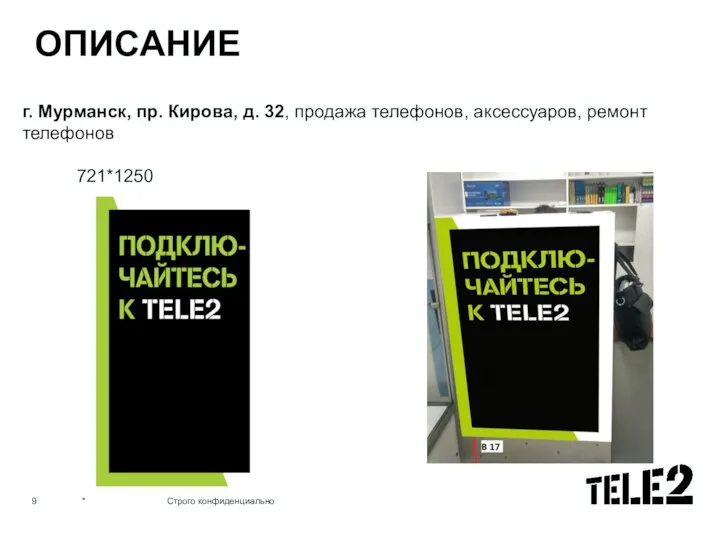 ОПИСАНИЕ * Строго конфиденциально * Строго конфиденциально г. Мурманск, пр. Кирова, д.