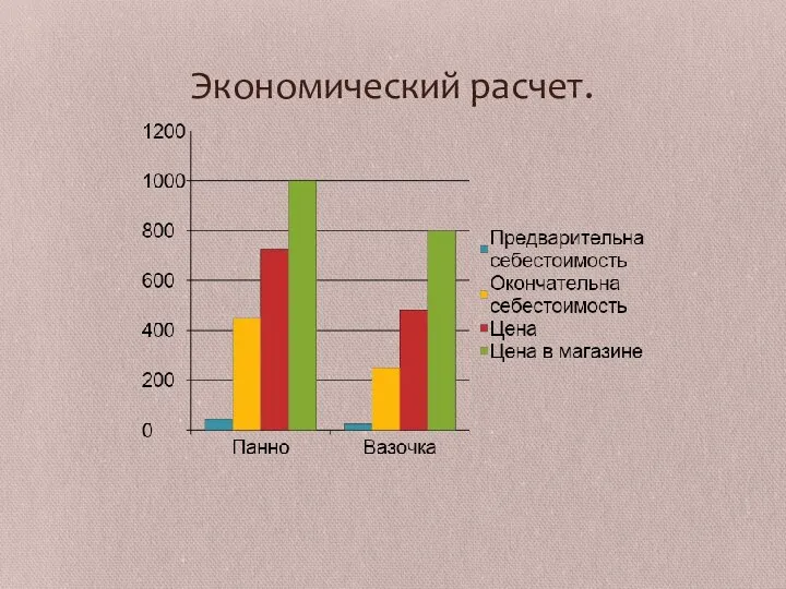 Экономический расчет.