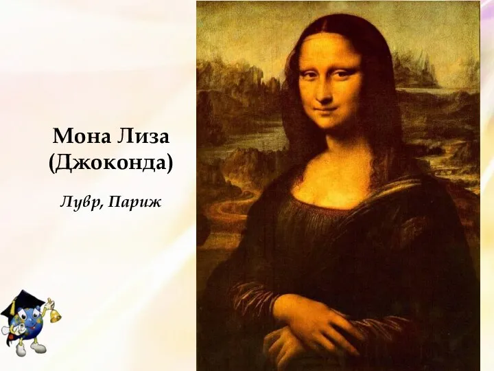 Мона Лиза (Джоконда) Лувр, Париж