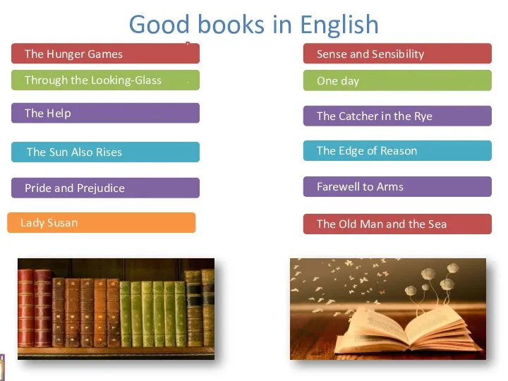 Good books in English