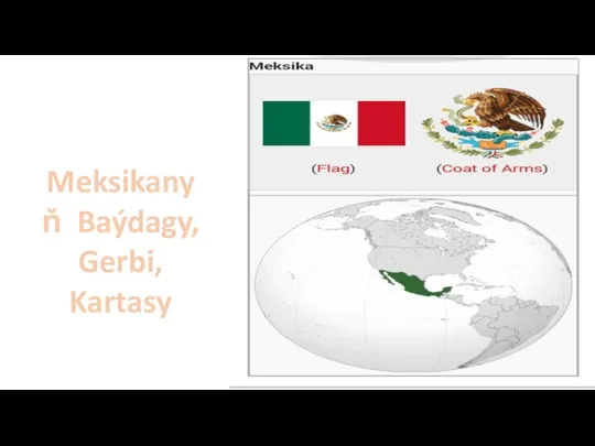 Meksikanyň Baýdagy, Gerbi, Kartasy