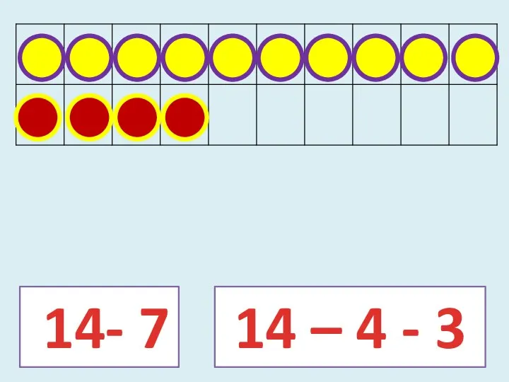 14- 7 14 – 4 - 3