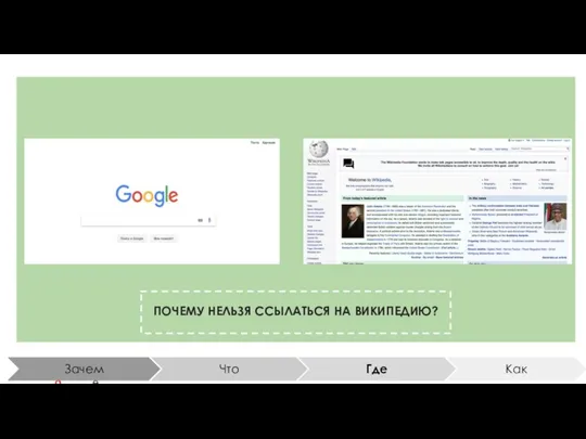 ПОЧЕМУ НЕЛЬЗЯ ССЫЛАТЬСЯ НА ВИКИПЕДИЮ? что как что как что как что