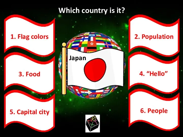 Red and white 128 million sushi ‘konnichiwa’ Tokyo Hello Kitty 4. “Hello”