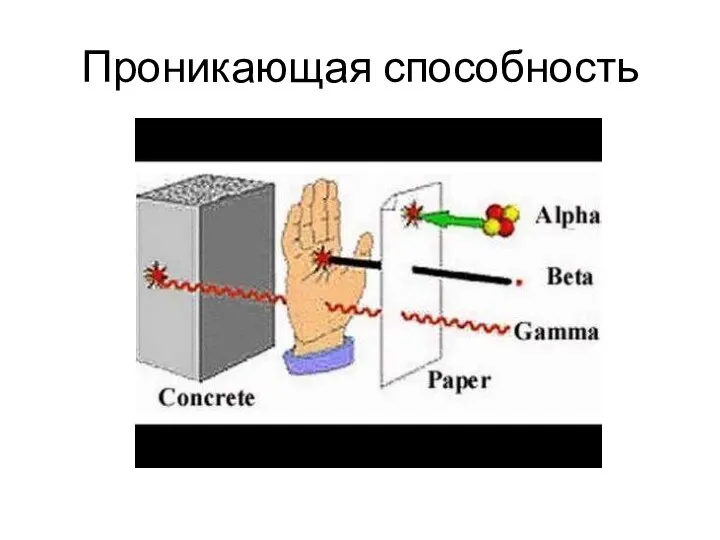 Проникающая способность