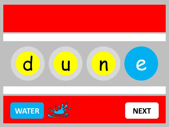 d u n e WATER NEXT