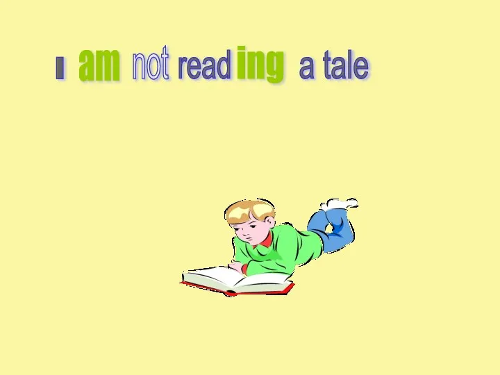 I read a tale am ing not