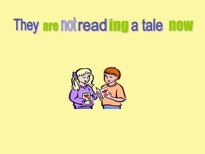 ing They read are now a tale not