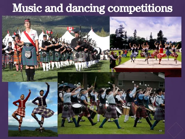 Music and dancing competitions