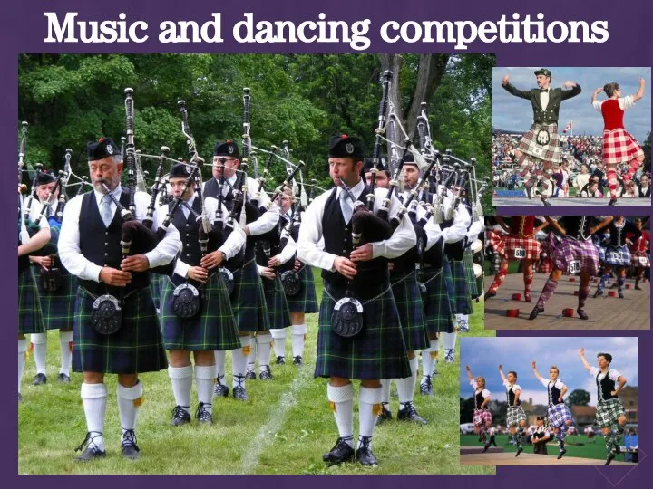 Music and dancing competitions