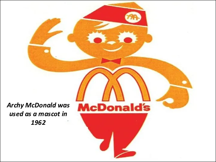 Archy McDonald was used as a mascot in 1962