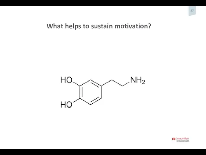 What helps to sustain motivation?