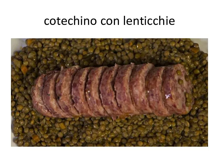 cotechino con lenticchie