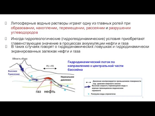 Литосферные водные растворы играют одну из главных ролей при образовании, накоплении, перемещении,