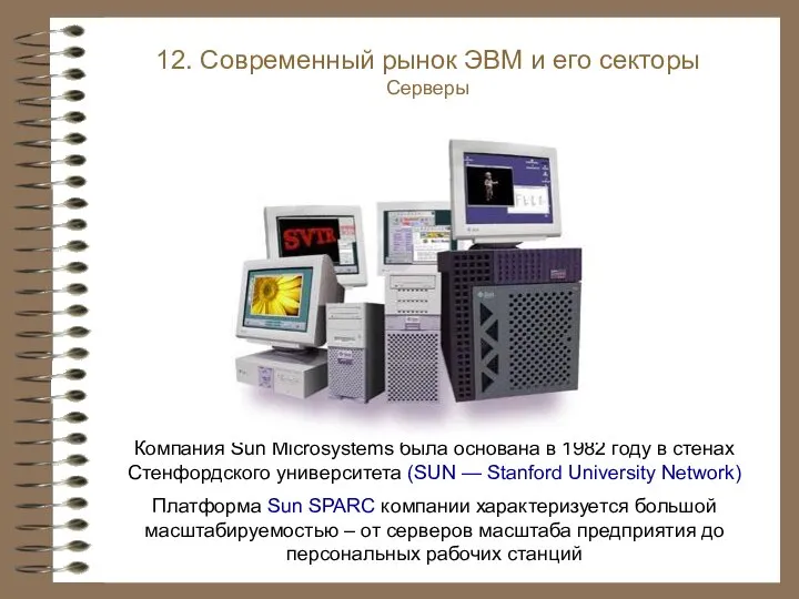 Компания Sun Microsystems была основана в 1982 году в стенах Стенфордского университета