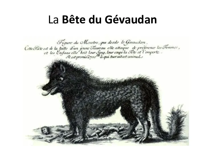 La Bête du Gévaudan