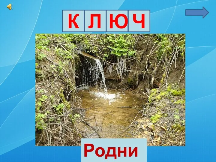 К Л Ю Ч Родник