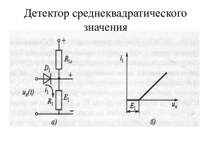 Детектор среднеквадратического значения