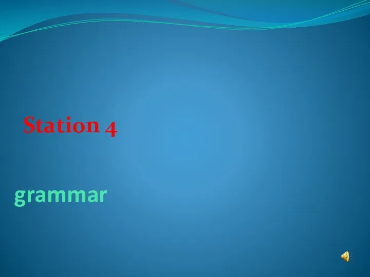 grammar Station 4