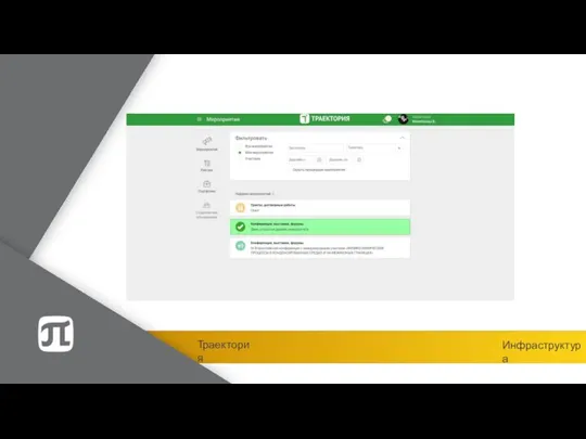 Траектория Инфраструктура