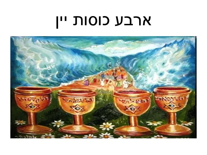 ארבע כוסות יין