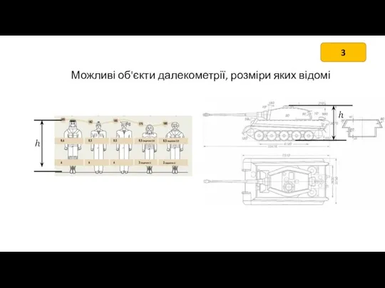 Можливі об'єкти далекометрії, розміри яких відомі 3