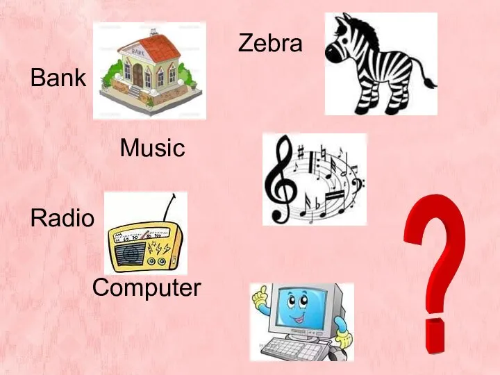 Zebra Bank Music Radio Computer