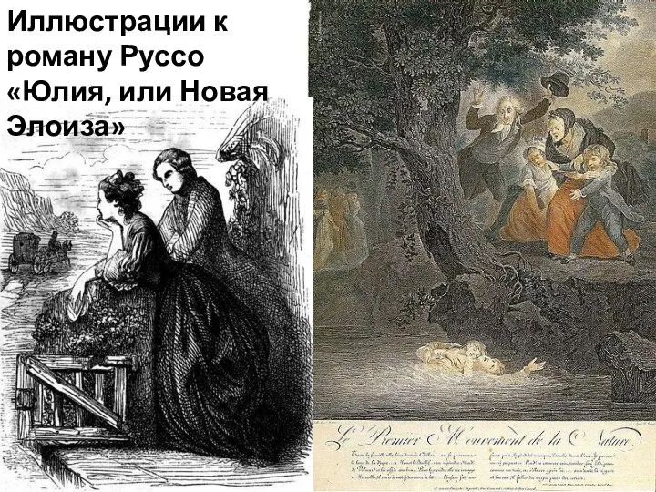 Иллюстрации к роману Руссо «Юлия, или Новая Элоиза»