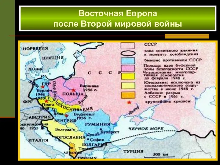 Восточная Европа после Второй мировой войны