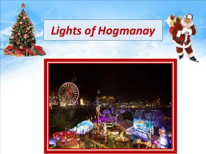 Lights of Hogmanay