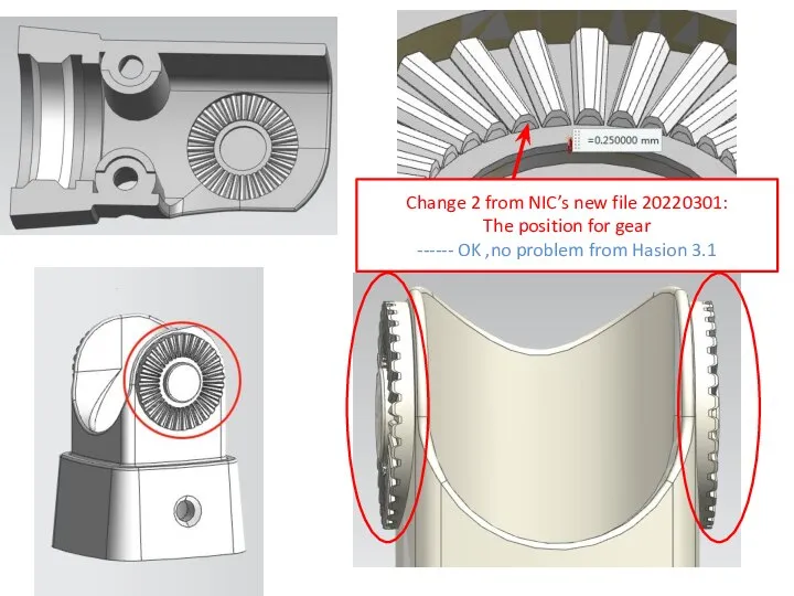Change 2 from NIC’s new file 20220301: The position for gear ------