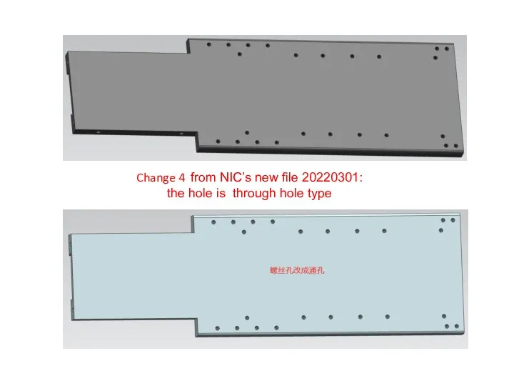 Change 4 from NIC’s new file 20220301: the hole is through hole type