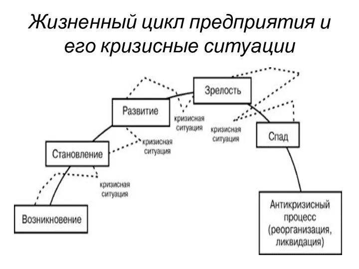 Жизненный цикл предприятия и его кризисные ситуации