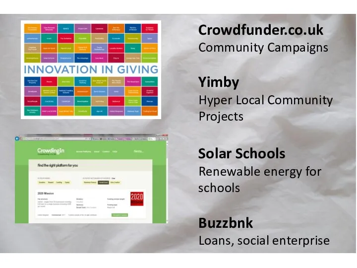 Crowdfunder.co.uk Community Campaigns Yimby Hyper Local Community Projects Solar Schools Renewable energy