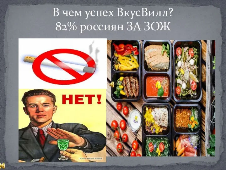 В чем успех ВкусВилл? 82% россиян ЗА ЗОЖ