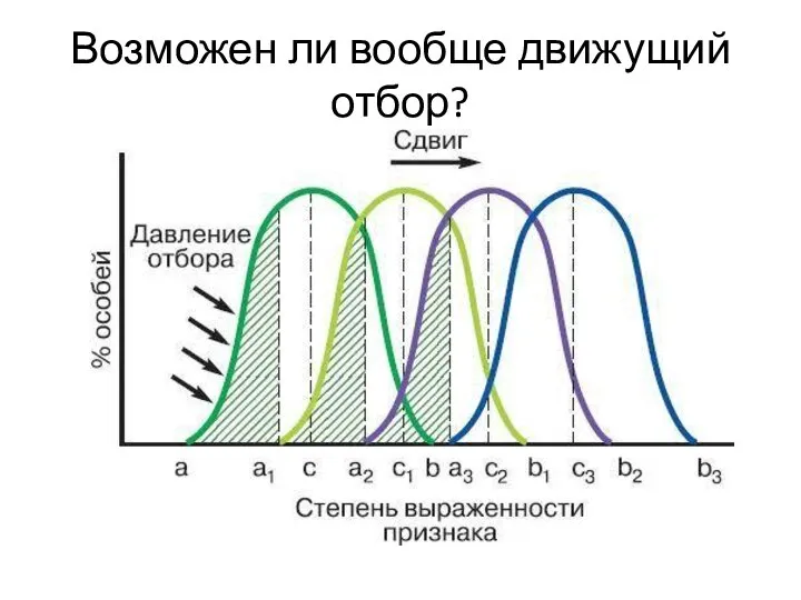 Возможен ли вообще движущий отбор?