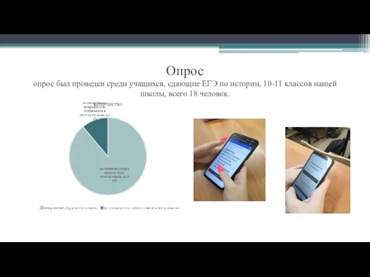 Опрос опрос был проведен среди учащихся, сдающие ЕГЭ по истории, 10-11 классов