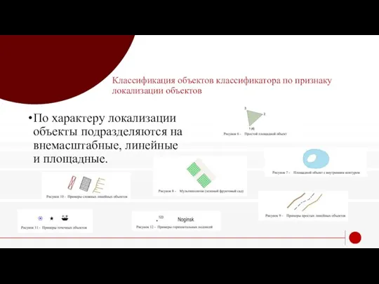 Классификация объектов классификатора по признаку локализации объектов По характеру локализации объекты подразделяются