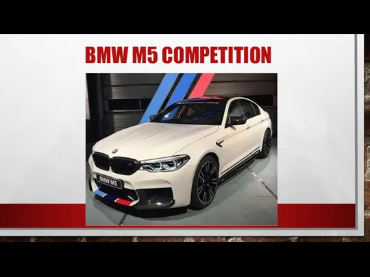 BMW M5 COMPETITION