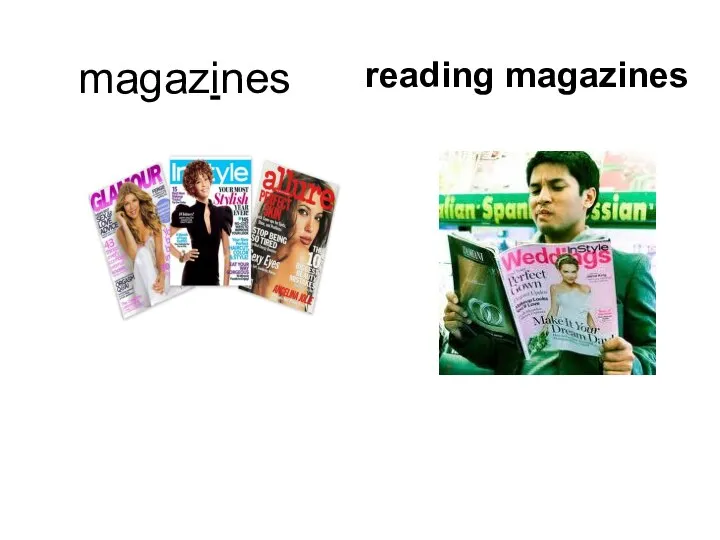 magazines reading magazines