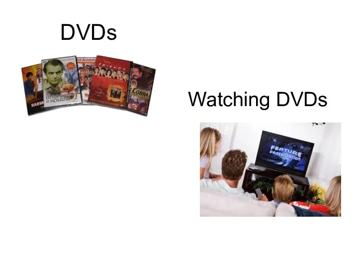 DVDs Watching DVDs